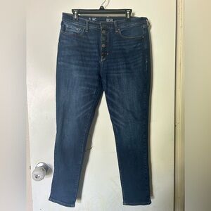 a.n.a High Rise Blue Jeans Classic Fit